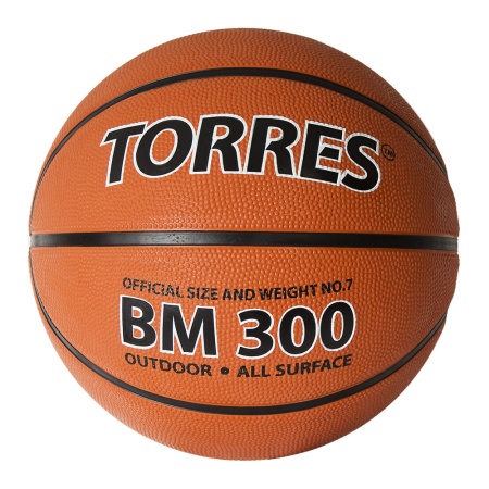 Купить Мяч баскетбольный  "TORRES BM300" р.3  в Олёкминске 
