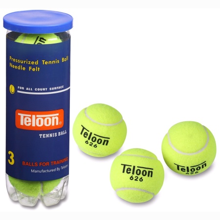 Купить Мяч для большого тенниса Teloon 626Т Р3  (3 шт) в Олёкминске 