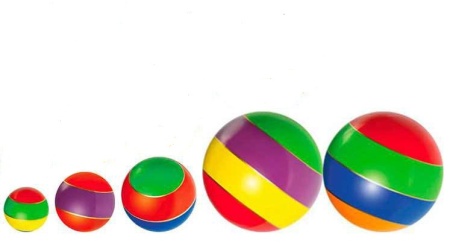 Купить Мячи резиновые (комплект из 5 мячей различного диаметра) в Олёкминске 