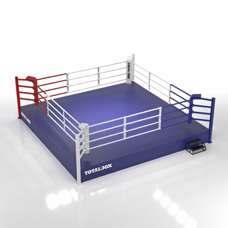 Купить Ринг боксерский Totalbox на помосте 0,5 м, 5х5м, 4х4м в Олёкминске 