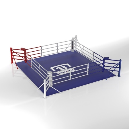 Купить Ринг боксерский напольный Totalbox на упорах 6х6м в Олёкминске 