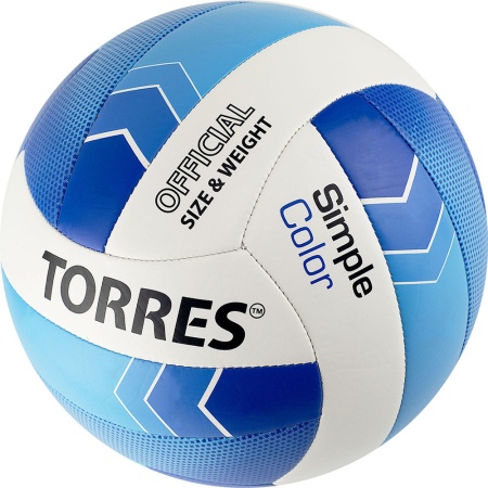 Купить Мяч волейбольный Torres Simple Color любительский р.5 в Олёкминске 